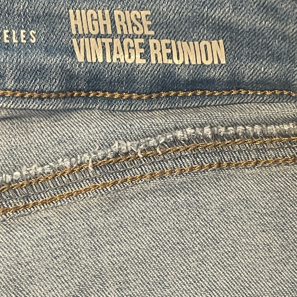 Rewash High Rise Vintage Reunion Jeans - Light Blue - Picture 3 of 10
